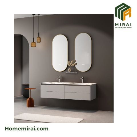 Lavabo tủ gương XG1096