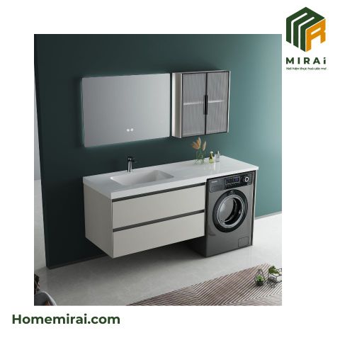 Lavabo tủ gương XG1115