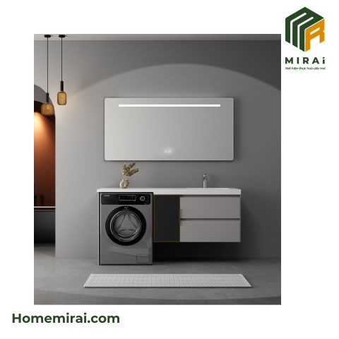 Lavabo tủ gương XG1114