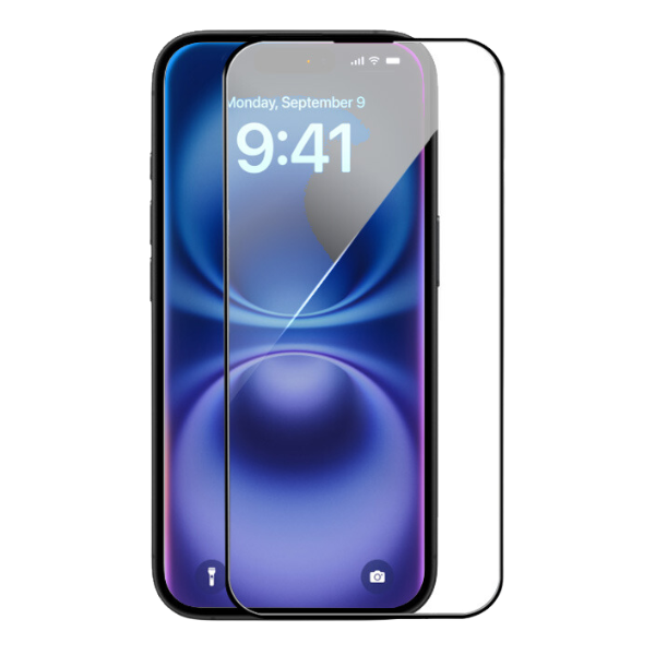 Kính cường lực iPhone 16 Plus Mipow Kingbull HD Anti-Glare Premium Silk BJ611-BK