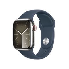 Apple Watch Series 9 LTE 45mm viền thép dây cao su - Chính hãng VN/A