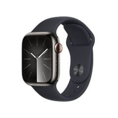 Apple Watch Series 9 LTE 45mm viền thép dây cao su - Chính hãng VN/A