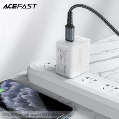 Củ sạc ACEFAST GaN PD3.0 30W 1 cổng USB-C (US) – A23