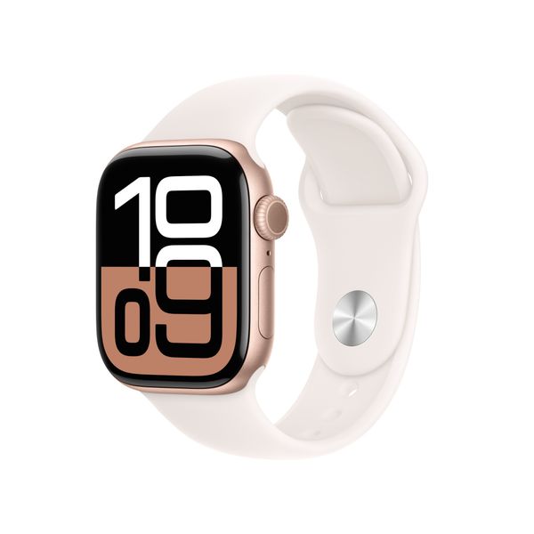 Apple Watch Series 10 42mm GPS Rose Gold AI LB S/M