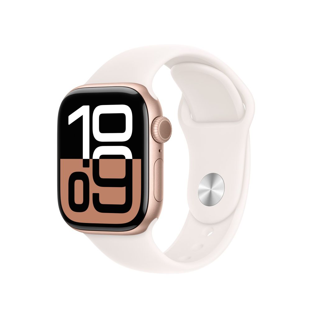 Apple Watch Series 10 42mm GPS Silver AI Denim S/M