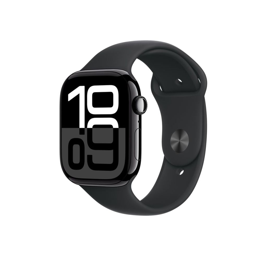 Apple Watch Series 10 46mm GPS Silver AI Denim S/M