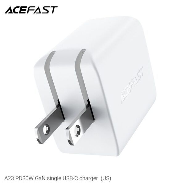 Củ sạc ACEFAST GaN PD3.0 30W 1 cổng USB-C (US) – A23