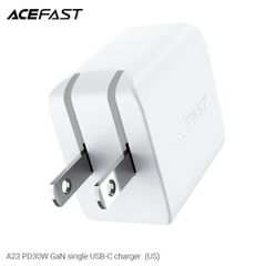 Củ sạc ACEFAST GaN PD3.0 30W 1 cổng USB-C (US) – A23