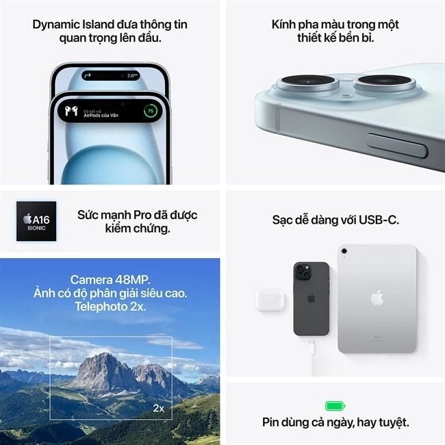 iPhone 15 512GB - Máy Mới