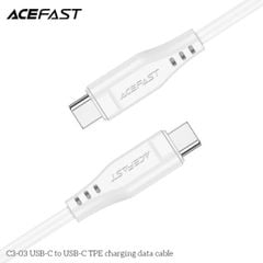 Cáp ACEFAST Type C to Type C (1.2m) – C3-03
