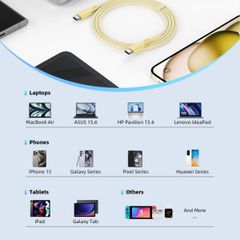 Cáp Innostyle Powernova USB-C to USB-C 1.5M 60W – ICC150