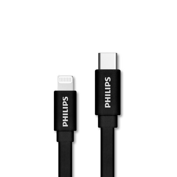Cáp sạc Philips DLC9543 Type C to Lightning chuẩn MFI 1.2M