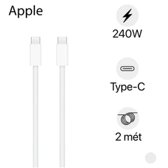 Cáp Type-C to Type-C Apple 240W 2M - Chính Hãng MU2G3ZA