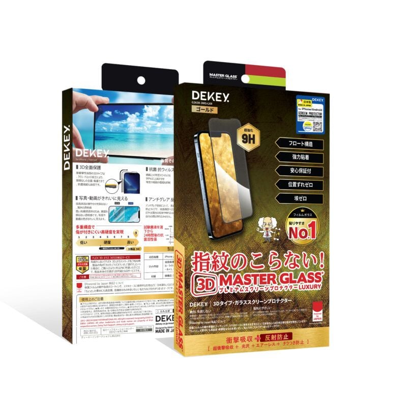Cường Lực iPhone 15 Pro Max Dekey 3D Master Glass Luxury (Chống Nhìn Trộm)