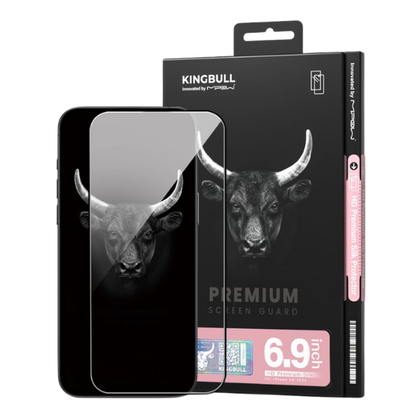 Kính cường lực iPhone 16 Pro Max Mipow Kingbull HD Premium Silk BJ604-BK