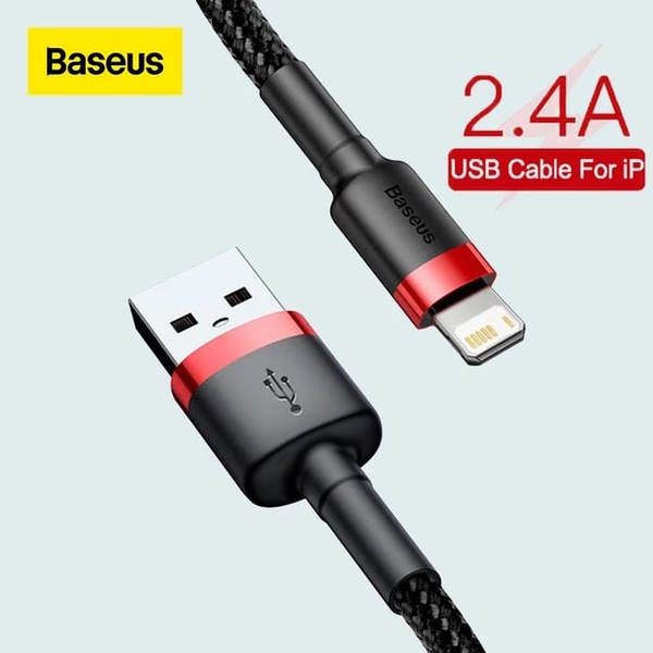 Cáp sạc nhanh, truyền dữ liệu tốc độ cao Baseus Cafule Lightning cho iPhone/ iPad