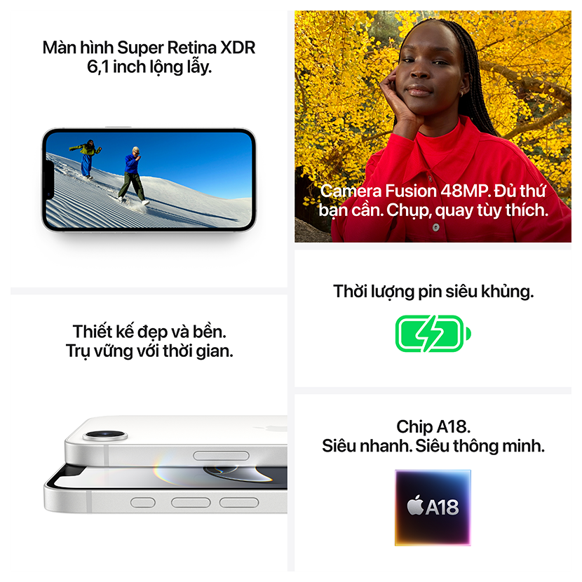 iPhone 16e 256GB - Máy Mới