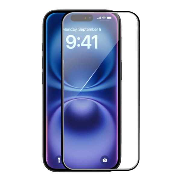 Kính cường lực iPhone 16 Plus Mipow Kingbull HD Premium Silk BJ603-BK