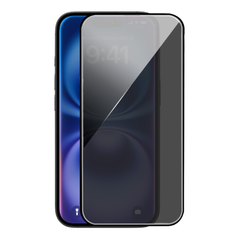 Kính cường lực chống nhìn trộm iPhone 16 Plus Mipow Kingbull HD Anti-Spy Premium Silk BJ607-BK
