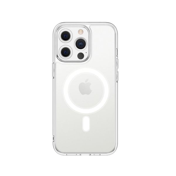 Ốp Lưng Trong Suốt iPhone 13 Pro Mipow Tempered Glass Magsafe