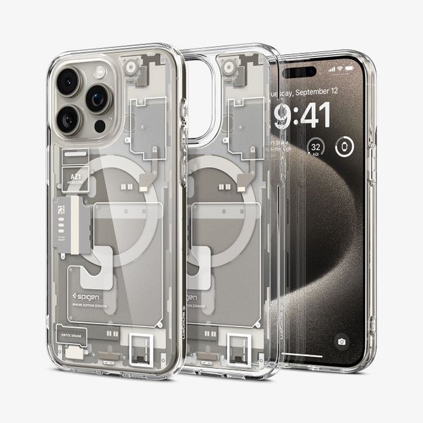 Ốp Lưng Spigen iPhone 15 Pro Max Ultra Hybrid Zero One MagFit MagSafe