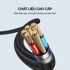 Cáp sạc Philips DLC9102 Type C to Type C, 2M, DIGITAL DISPLAY, 100W(MAX)
