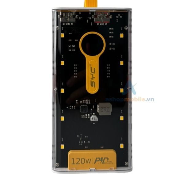 Pin dự phòng sạc nhanh SYC PowerBank 20.000mAh 120W S144