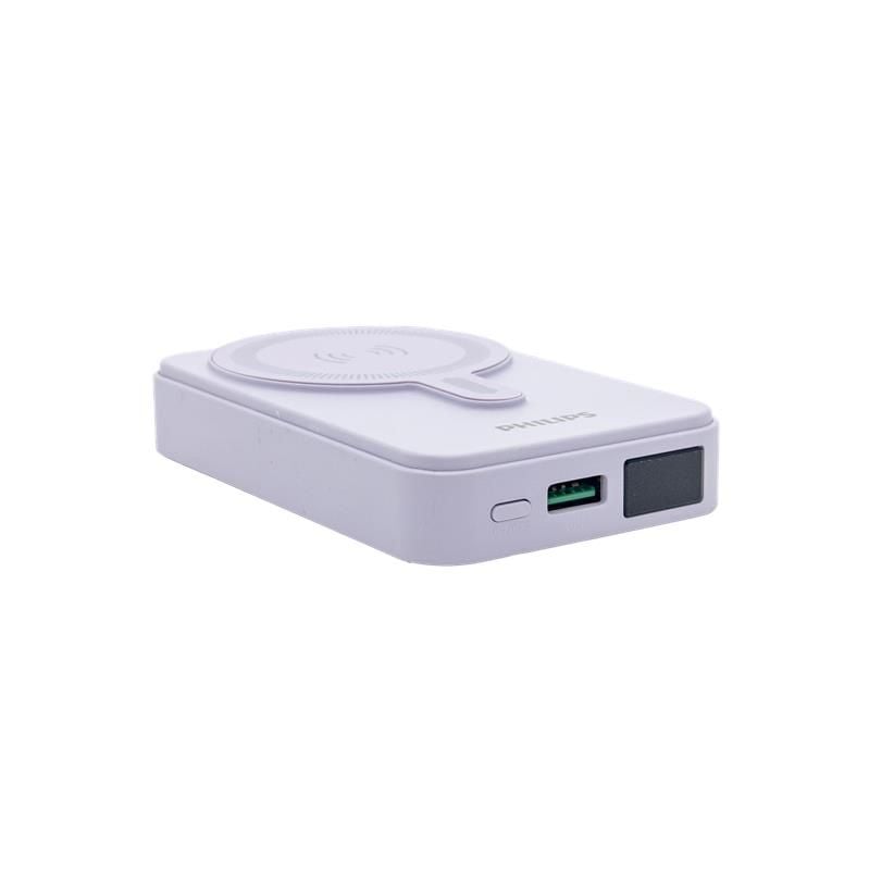 Pin sạc dự phòng Magnetic có chân chống Philips DLP9859 10,000mAh màu Tím