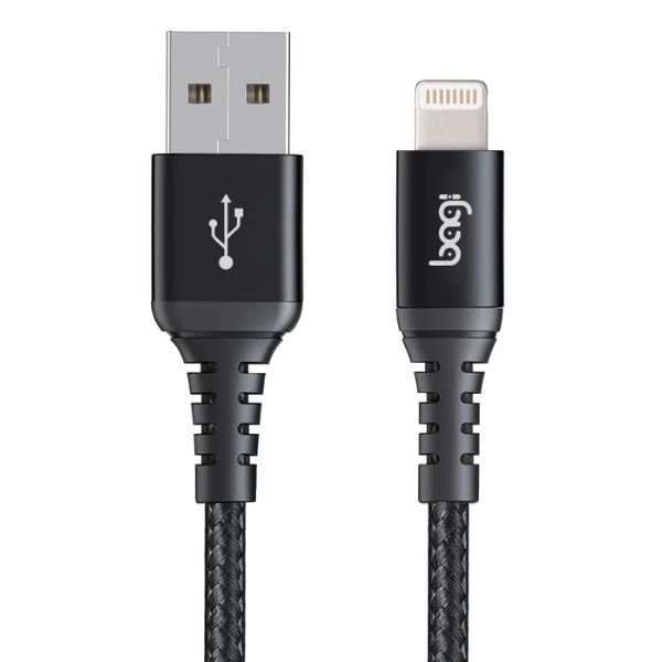 Cáp sạc nhanh Lightning Bagi dây dù 1.2m