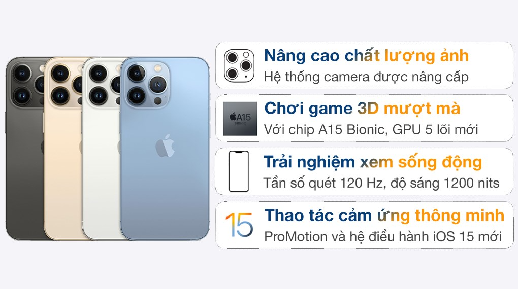 iPhone 13 Pro 256GB - Máy Cũ