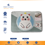  Thảm Akita hình thú dễ thương, kích thước 40x60 