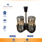  Bộ đựng gia vị thủy tinh 