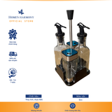  Bộ đựng gia vị thủy tinh 