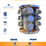  Bộ đựng gia vị thủy tinh 