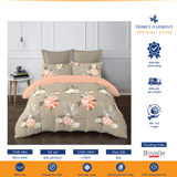  Bộ drap, áo gối kèm mền chần Micro Satin Novelle Home Donna 