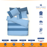  Bộ drap, áo gối kèm mền chần Micro Satin Novelle Home Urban Westin Stripe 