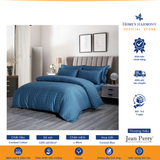  Bộ drap, áo gối kèm vỏ mền Combed Cotton Jean Perry Prestige Pavia 