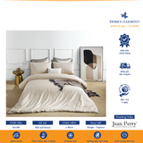  Bộ drap, áo gối kèm vỏ mền Ecosilk Jean Perry Dobby Lowen 