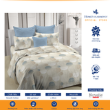  Bộ drap, áo gối kèm mền chần Cotton tổng hợp Novelle Home Otis 