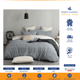  Bộ drap, áo gối kèm mền chần Cotton tổng hợp Novelle Home Pure Cotton 