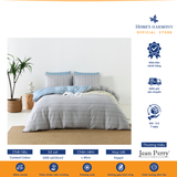  Bộ drap, áo gối kèm vỏ mền Combed Cotton Jean Perry Antaly 