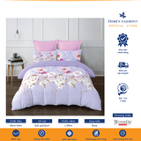  Bộ drap, áo gối kèm mền chần Micro Satin Novelle Home Donna 