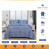  Bộ drap, áo gối kèm vỏ mền Combed Cotton Sarah Miller Austin 