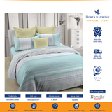  Bộ drap, áo gối kèm mền chần Cotton tổng hợp Novelle Home Otis 