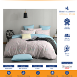  Bộ drap, áo gối kèm mền chần Cotton tổng hợp Novelle Home Pure Cotton 
