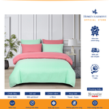  Bộ drap, áo gối kèm mền chần Micro Satin Novelle Home Estrella Silky Tex 