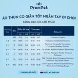  Áo Thun - DoggyDolly - Vải Thun Co Giãn, Cổ Tròn Ngắn Tay Đi Chơi - cho Chó nhỏ - Size L - Màu Xanh Đen Sọc Trắng 
