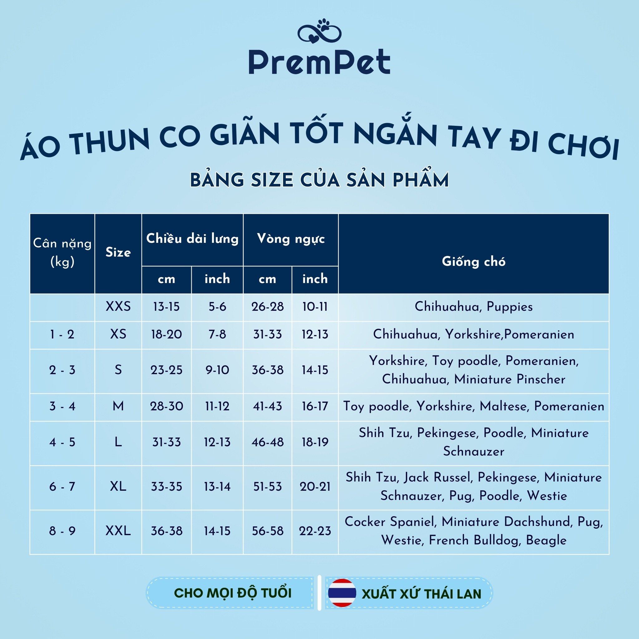  Áo Thun - DoggyDolly - Vải Thun Co Giãn, Cổ Tròn Ngắn Tay Đi Chơi - cho Chó nhỏ - Size L - Màu Xanh Đen Sọc Trắng 