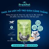  Thức Ăn Ướt - Pramy - Hỗ Trợ Giảm Căng Thẳng - Dạng Thạch Vị Gà & Cá Hồi - cho Mèo - Túi 70g 