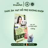  Thức Ăn Hạt - Burp - Hỗ Trợ Xương Khớp - Từ Thịt Gà, Vịt & Thảo Mộc - cho Chó - Túi 1.35kg [NATURAL] 